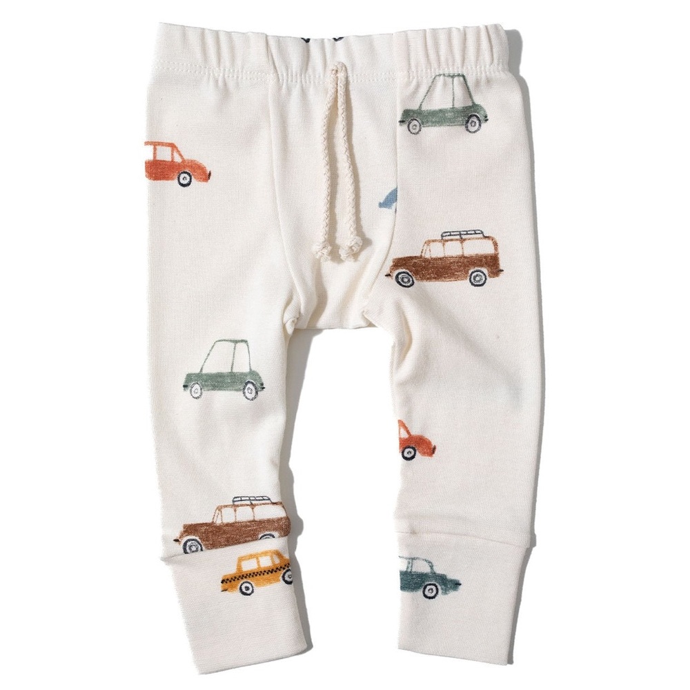 CHILDHOODS cars on natural - CC long sleeve and jogger set - Picture 3 of 16